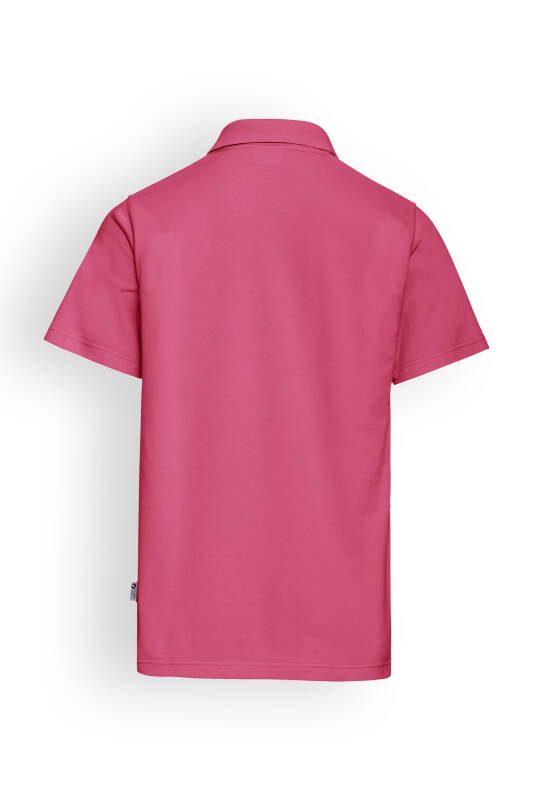 CORE Shirt mixte - Col polo bois de rose