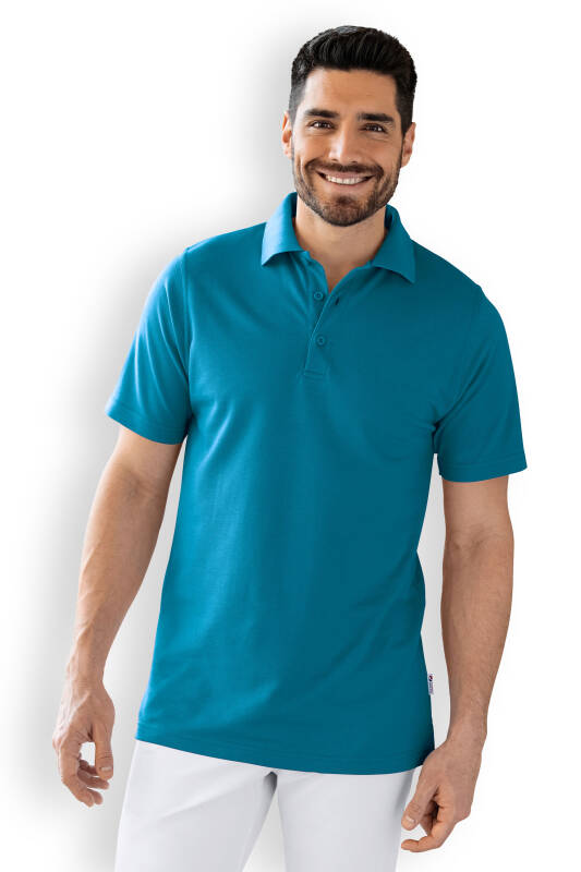CORE Shirt mixte - Col polo vert pétrole