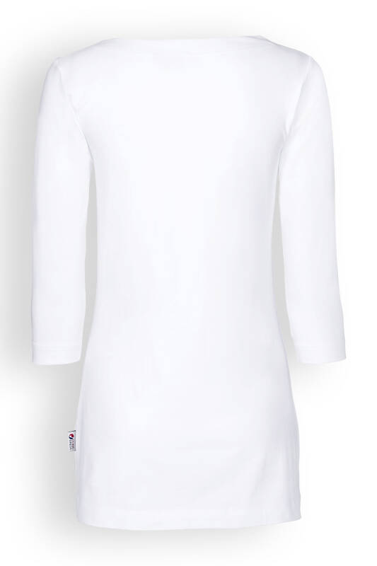 Doppelpack Damen-Longshirt Weiß