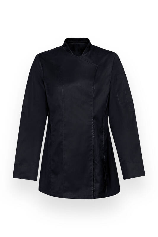 Gastro koksjas dames - 1/1 mouw zwart