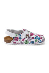 Damen-Clog Bunt Blüten