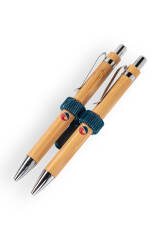 Stifthalter mit Clip Türkis
