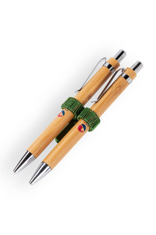 Stifthalter mit Clip Grün