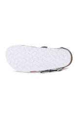 Damenclog Pink Grau Motiv Katzen
