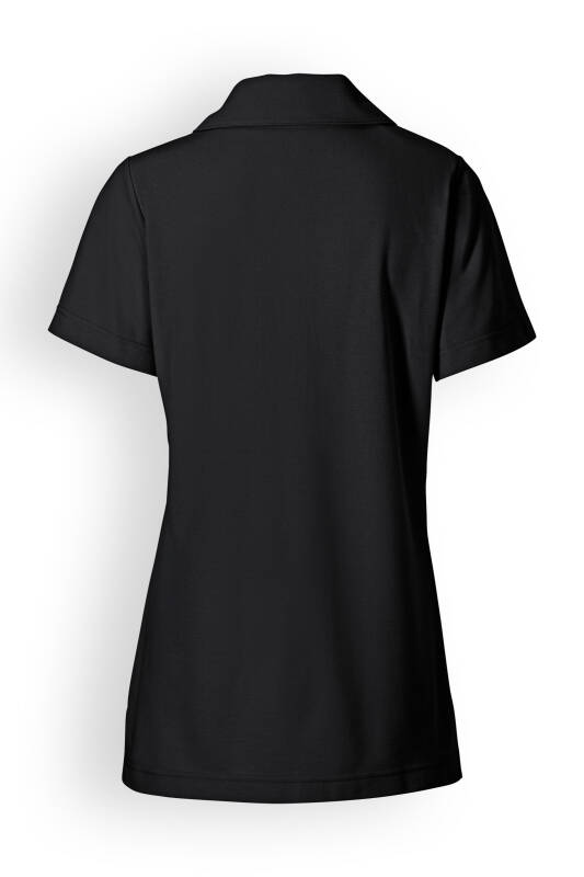 Damen-Longshirt V-Ausschnitt Schwarz