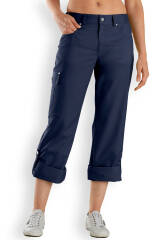 JUST STRONG broek unisex - deels elastische boord navy