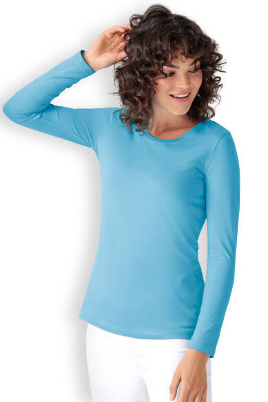 CORE shirt dames - 1/1 arm turquoise