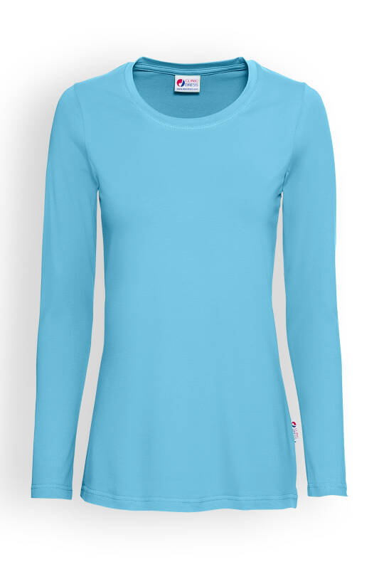 CORE T-shirt Femme - manche longue turquoise