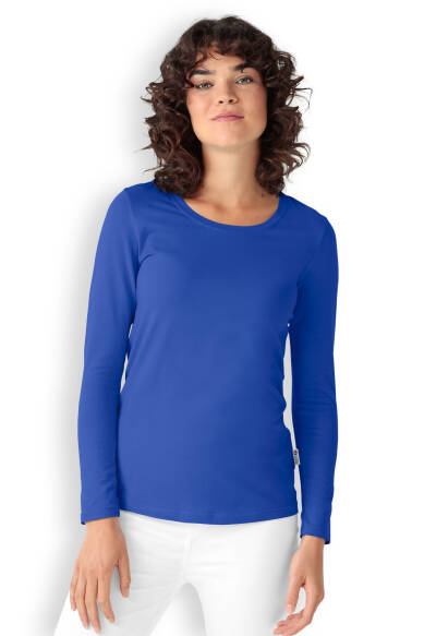 CORE T-shirt Femme - manche longue bleu roi