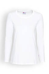 CORE T-shirt Femme - manche longue blanc