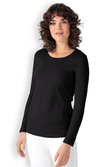 CORE shirt dames - 1/1 arm zwart