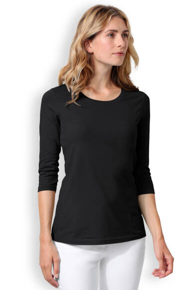 CORE shirt dames - 3/4 arm zwart