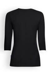 CORE T-shirt Femme - manche 3/4 noir