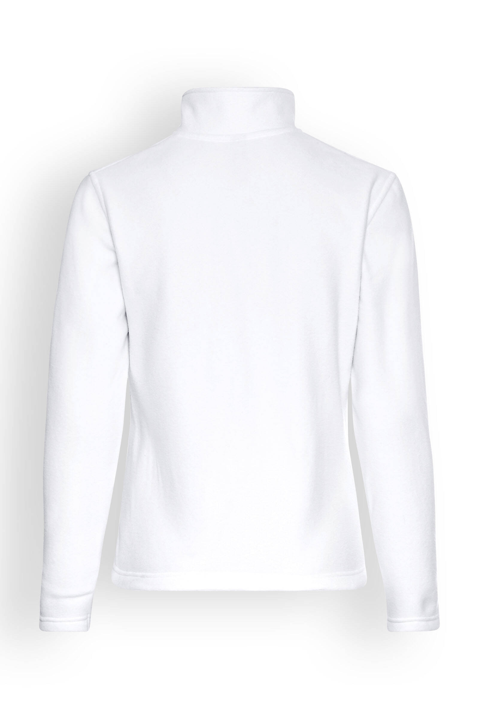 Veste polaire Femme - Zippée - Col officier blanc | CLINIC DRESS