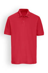 Poloshirt Rot gerade Form Unisex