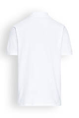 Poloshirt Weiß gerade Form Unisex