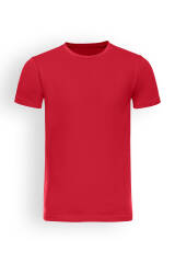 Shirt Rundhalsausschnitt Rot Unisex