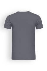 Unisex-Shirt Erzgrau
