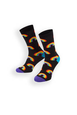 Doppelpack Socken Motiv Regenbogen Pride-Kollektion