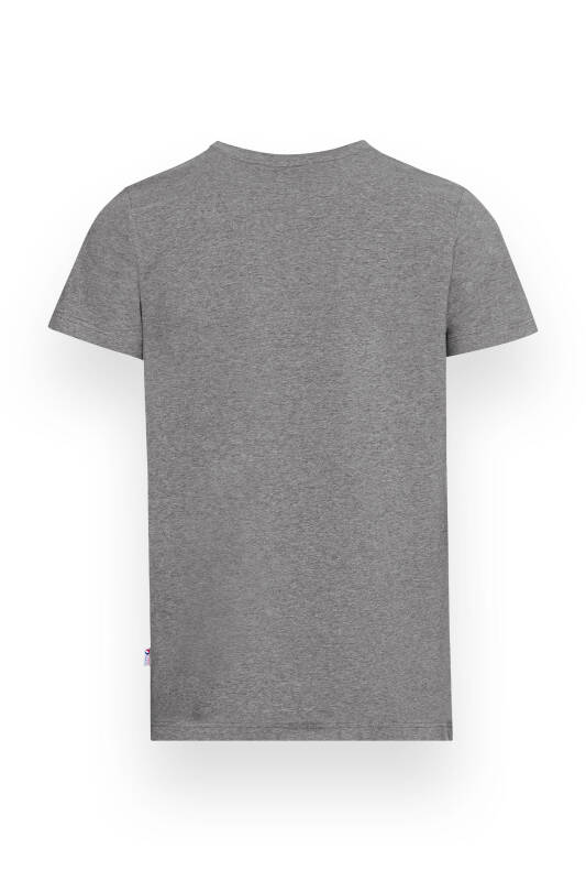CORE T-shirt Homme - Encolure ronde gris chiné foncé