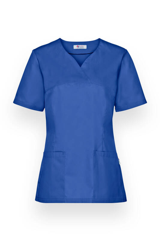 CORE oversteektuniek dames -5-pack- hartvormige hals koningsblauw
