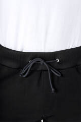 Comfort stretch broek heren - jogpants zwart