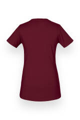 CORE T-shirt Femme - Encolure ronde bordeaux