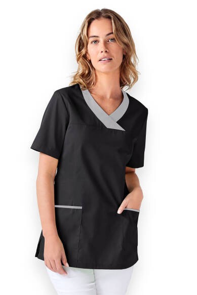 CORE Schlupfkasack Damen schwarz/grau