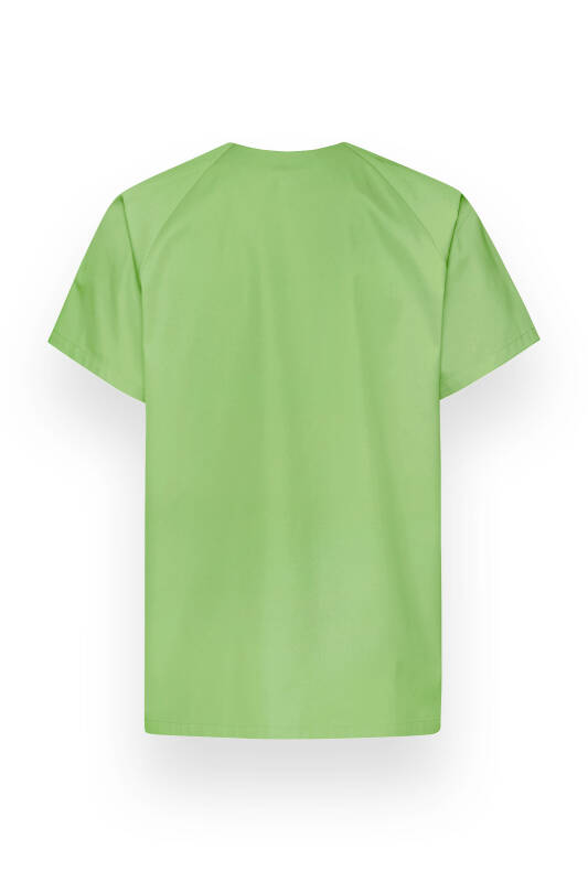 CORE tuniek heren - doorknoopsluiting appelgroen