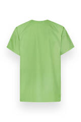 CORE tuniek heren - doorknoopsluiting appelgroen