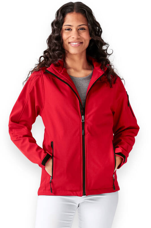 Veste outlet softshell rouge