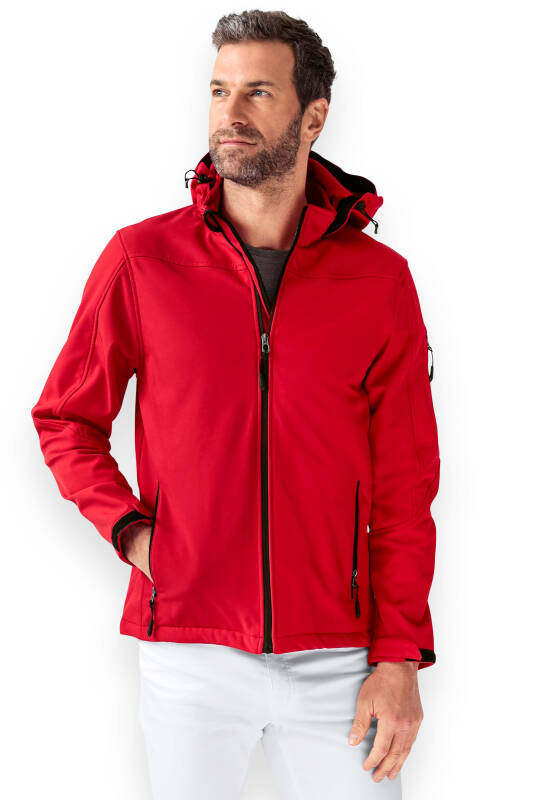 Veste outlet softshell rouge