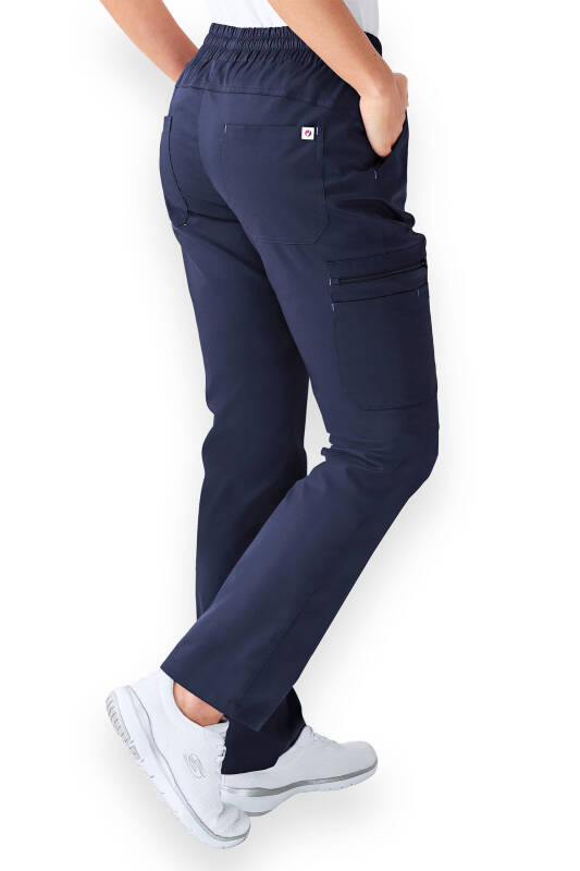 CLINIC WASH broek dames - navy/hemelsblauw