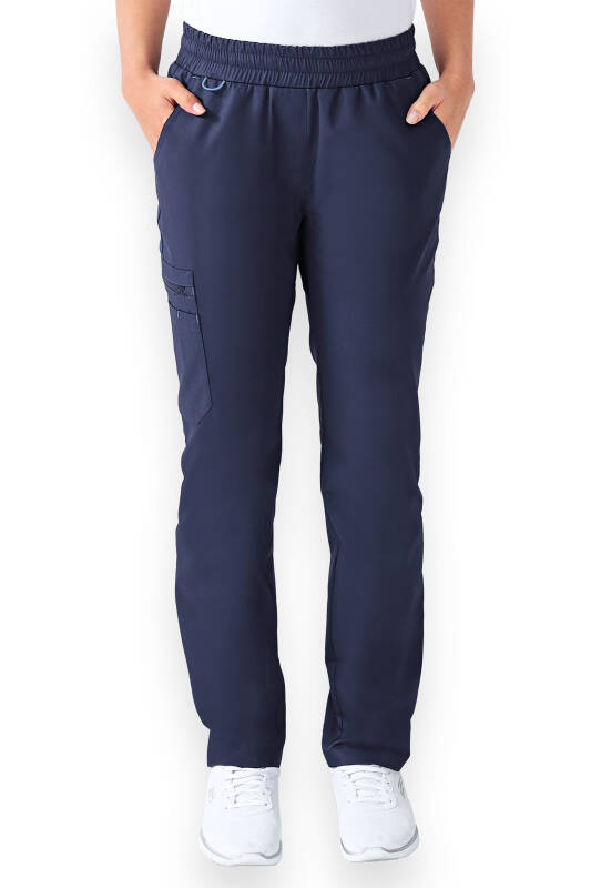 CLINIC WASH broek dames - navy/hemelsblauw