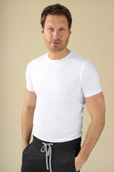 KAERE T-shirt Homme - Manche courte blanc