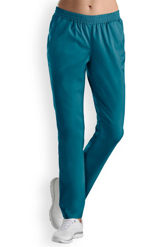 CORE broek dames - licht verlaagde boord petrol