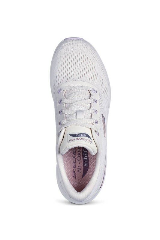Sneakers Femme blanc crème/lavande
