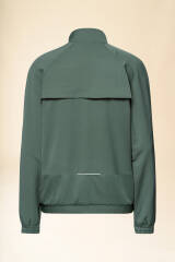 KAERE Veste blouson Femme - Poignet élastiqué vert foncé