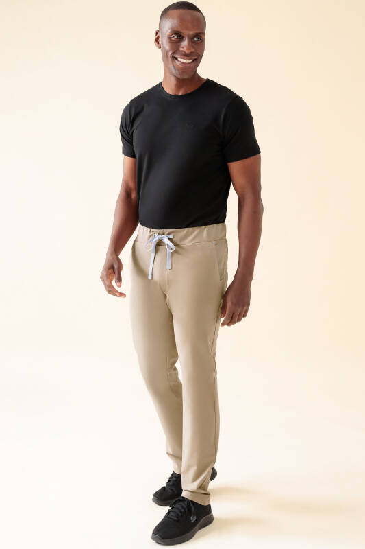 KAERE broek heren - zonder beenzak zand