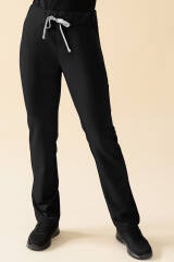 KAERE Pantalon Femme - sans poche cargo noir