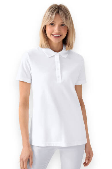 CORE shirt dames polokraag wit