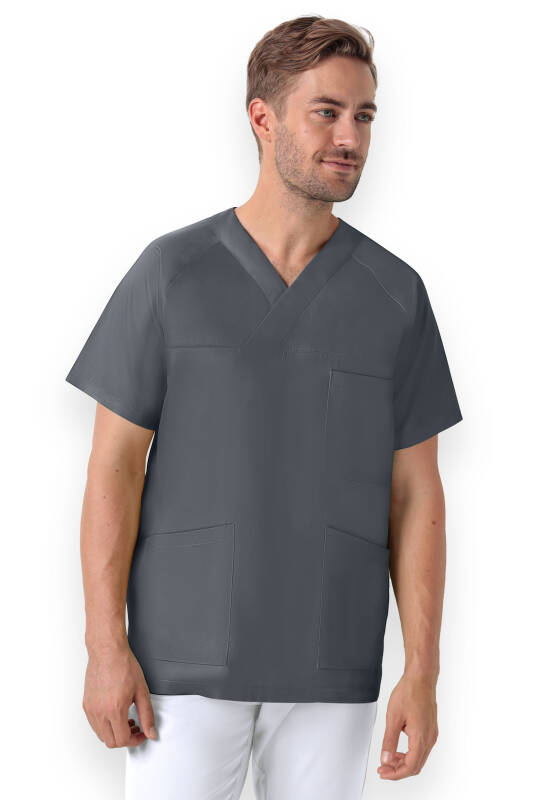 La tunique médicale mixte-Col V galet