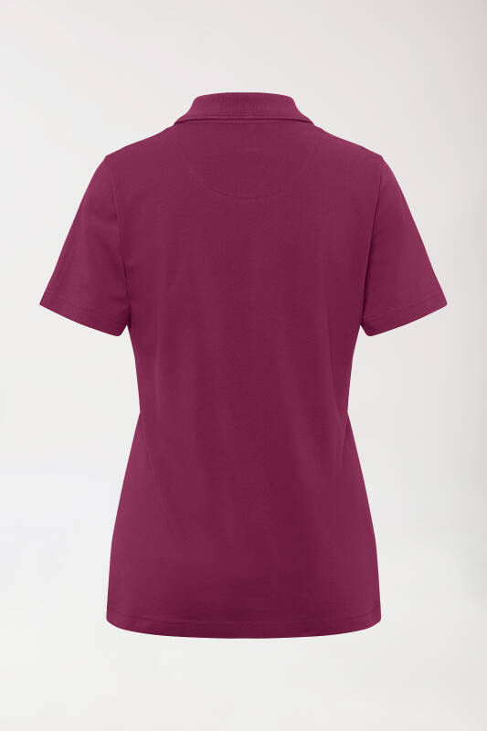 COMFY FLEX stretch shirt dames - polokraag berry