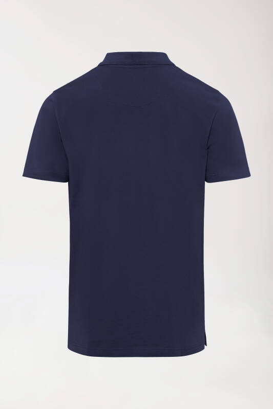 COMFY FLEX stretch shirt heren - polokraag navy