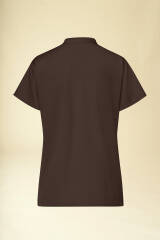 KAERE Tunique Femme - Col officier coffee