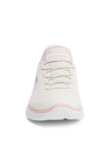Sneaker Femme-SKECHERS-blanc-créme rosé
