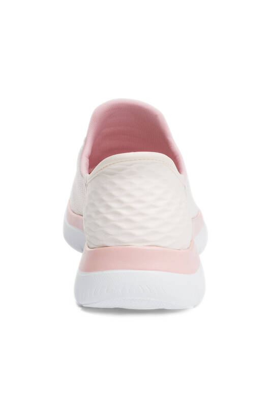 Sneaker Femme-SKECHERS-blanc-créme rosé