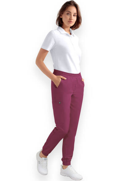 CORE cargo broek dames - joggingbroek style berry
