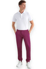 CORE Cargohose Herren - Jogpants Style berry