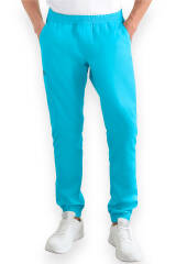 CORE Cargohose Herren - Jogpants Style türkis